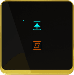 UwaTouch 1Plug 1 switch, 1 toway 4M