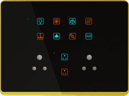 UwaTouch 1 plug 6A, 2switch, 1toway, 1heavy point, 1 plug 16A 8M