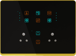 UwaTouch 4 switch, 1toway,1heavy point, 1fan with speed, 1 plug 16A  12M