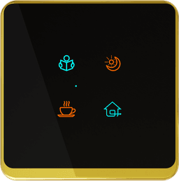 UwaTouch  1 plug 6A , 1 Switch ,1 heavy point 4M