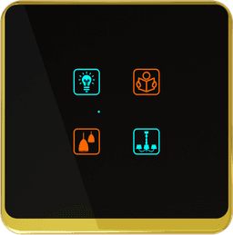 UwaTouch  2plug 6A,16A, 1Switch ,1 heavy point 6M