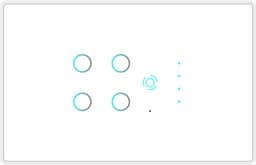 UwaTouch 4 Switch 1 Fan White