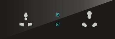 UwaTouch 2plug 6A,16A, 1Switch ,1 heavy point 6M