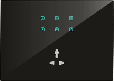 UwaTouch  4 Switch, 1 toway, 1 haevy point, 1plug 6A 8M