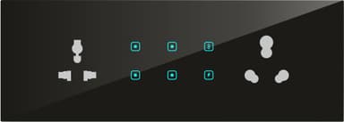 UwaTouch 1 Plug 6A, 4 Switch,1 toway,1 heavy point ,1 plug 16A 12M