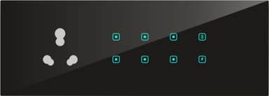 UwaTouch  1 Plug 16A, 6 switch, 1 toway, 1 heavy point 12M