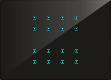 UwaTouch  12 switch, 2 toway, 2 heavy point 16M 
